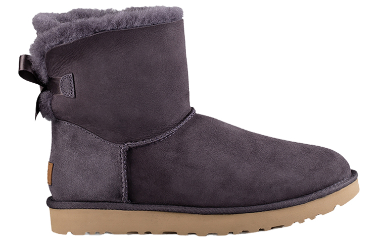 (W) UGG Mini Bailey Bow II Boot Snow boots Purple/Grey 圖 2