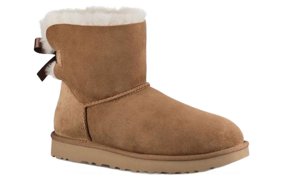 Lookbook (W) UGG Mini Bailey Bow II Coklat Chestnut 1016501-CHE