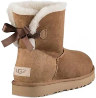 Purchase (女款)UGG迷你Bailey Bow II栗色1016501-CHE