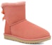 Lookbook (W) UGG Mini Bailey Bow II Warna Kelabu Crabshell 1016501-CSH