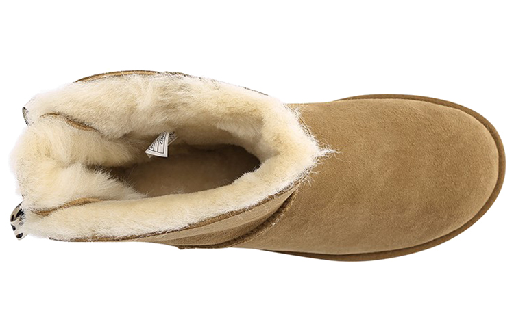 (W) UGG Mini Bailey Bow II Exotic 'Chestnut Brown' 圖 4