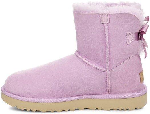 (W) UGG Mini Bailey Bow II Fleece Lined Merah Muda Ungu 1016501-CATR Buy (W) UGG Mini Bailey Bow II Fleece Lined Merah Muda Ungu 1016501-CATR