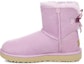 Buy (W) UGG Mini Bailey Bow II Fleece Lined Merah Muda Ungu 1016501-CATR