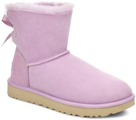 (W) UGG Mini Bailey Bow II Fleece Lined Merah Muda Ungu 1016501-CATR Lookbook (W) UGG Mini Bailey Bow II Fleece Lined Merah Muda Ungu 1016501-CATR