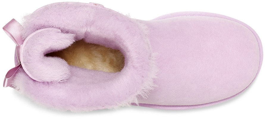 (W) UGG Mini Bailey Bow II Fleece Lined Merah Muda Ungu 1016501-CATR Purchase (W) UGG Mini Bailey Bow II Fleece Lined Merah Muda Ungu 1016501-CATR