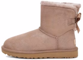 (Women) UGG Mini Bailey Bow II Shimmer 1112533-CRBO (Women) UGG Mini Bailey Bow II Shimmer 1112533-CRBO
