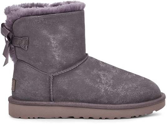 (W) UGG Mini Bailey Bow II Brillo Forrado de Lana Púrpura 1112533-NHT Order (W) UGG Mini Bailey Bow II Brillo Forrado de Lana Púrpura 1112533-NHT