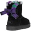 Lookbook (W) UGG But Mini Bailey Bow Plaid Punk 'Hitam Ungu' 1130594-BLK