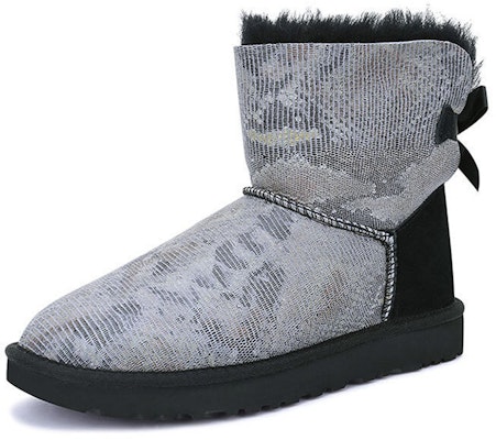 (W) UGGミニベイリーボウ スネーク (ブラックグレー) 1091581-BLK Lookbook (W) UGGミニベイリーボウ スネーク (ブラックグレー) 1091581-BLK