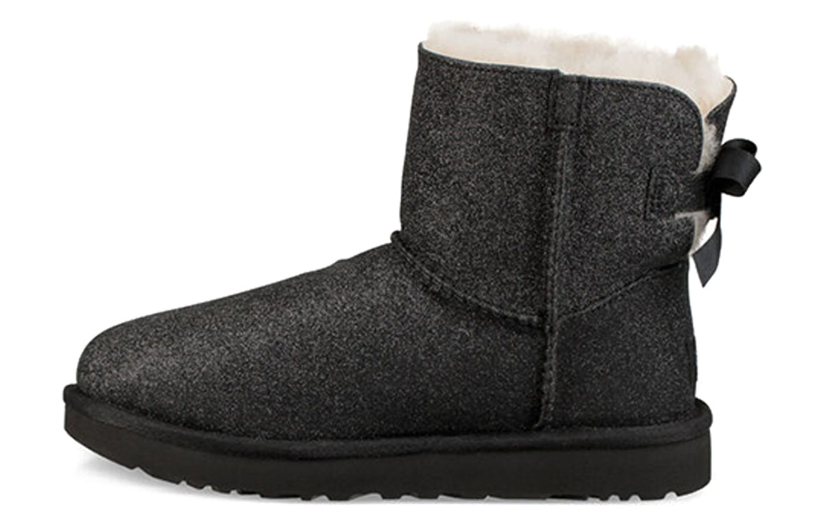 Buy (W) UGG Mini Bailey Bow Sparkle 'Hitam' 1100053-BLK