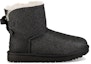 Order (W) UGG Mini Bailey Bow Sparkle 'Hitam' 1100053-BLK