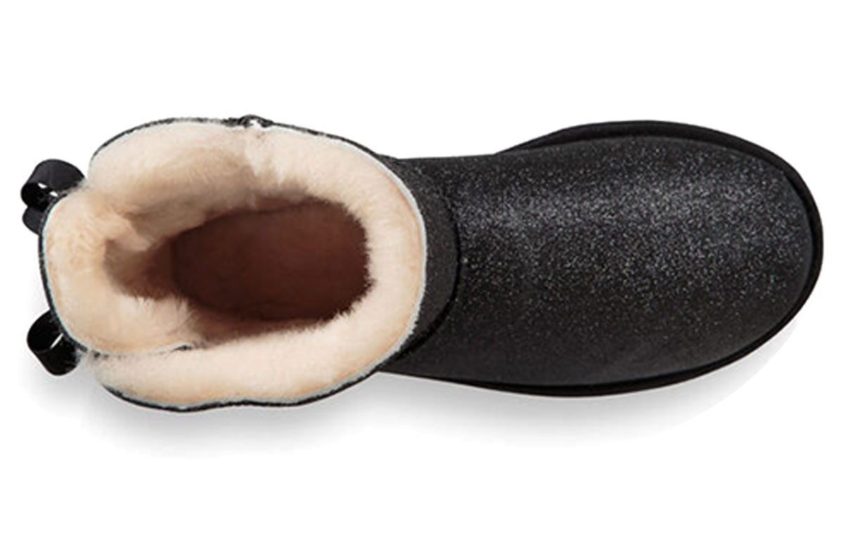 Purchase (W) UGG Mini Bailey Bow Sparkle 'Hitam' 1100053-BLK