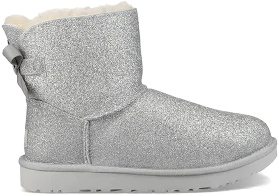 (W) UGG Mini Bailey Bow Paillette ''Argent'' 1100053-SLVR Order (W) UGG Mini Bailey Bow Paillette ''Argent'' 1100053-SLVR