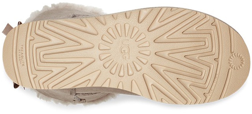 (W) UGG Mini Bailey Brooch Lapisan Bulu Domba 1119512-OYS Details for (W) UGG Mini Bailey Brooch Lapisan Bulu Domba 1119512-OYS