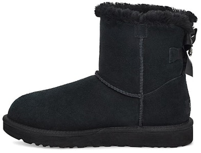 (W) UGG Mini Bailey Brooch Forro Polar Negro 1119512-BLK Buy (W) UGG Mini Bailey Brooch Forro Polar Negro 1119512-BLK