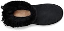 Purchase (W) UGG Mini Bailey Brooch Berbulu Hitam 1119512-BLK