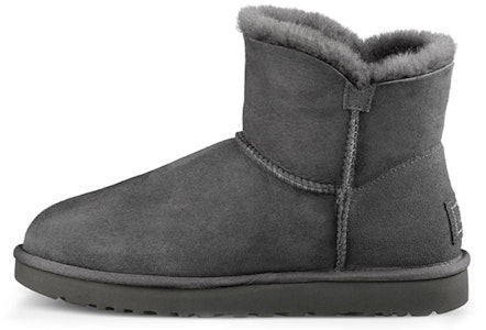 UGG Mini Bailey Button Bling 迷你貝莉鈕扣 水晶款 中筒加絨雪地靴 女款 灰色 Buy UGG Mini Bailey Button Bling 迷你貝莉鈕扣 水晶款 中筒加絨雪地靴 女款 灰色
