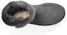(W) UGG Mini Bailey Button Bling Mid Tops Berbulu Kelabu. 1016554-GREY