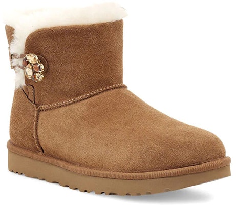 (Women) UGG Mini Bailey Button Gem Classic Boot 1119000-CHE Lookbook (Women) UGG Mini Bailey Button Gem Classic Boot 1119000-CHE