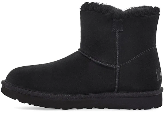 (W) UGG Mini Bailey Button Gem Classic Boot 'Hitam' 1119000-BLK Buy (W) UGG Mini Bailey Button Gem Classic Boot 'Hitam' 1119000-BLK