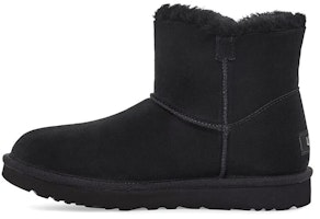 (Women) UGG Mini Bailey Button Gem Classic Boot 'Black' 1119000-BLK (Women) UGG Mini Bailey Button Gem Classic Boot 'Black' 1119000-BLK