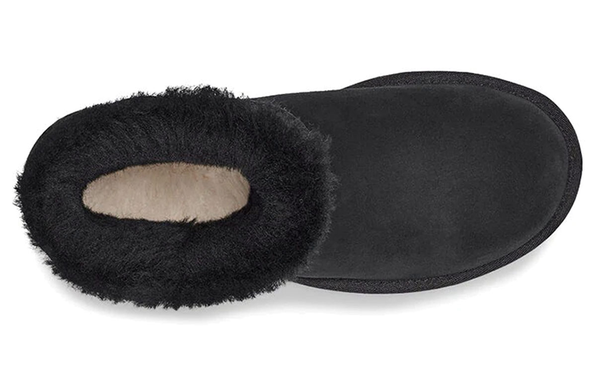 Purchase (W) UGG Mini Bailey Button Gem Classic Boot 'Hitam' 1119000-BLK