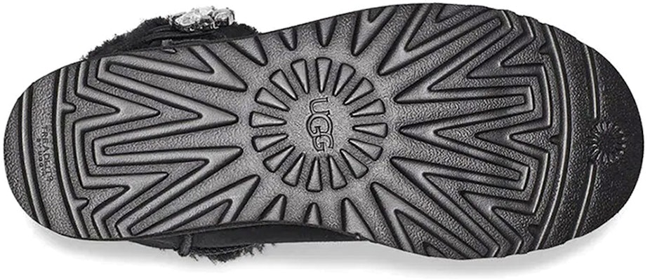 UGG 迷你 Bailey Button Gem 經典靴 雪靴 女款 黑色 Details for UGG 迷你 Bailey Button Gem 經典靴 雪靴 女款 黑色