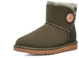UGG 平底經典釦子 短筒 雪地靴 女款 森林綠色 Order UGG 平底經典釦子 短筒 雪地靴 女款 森林綠色