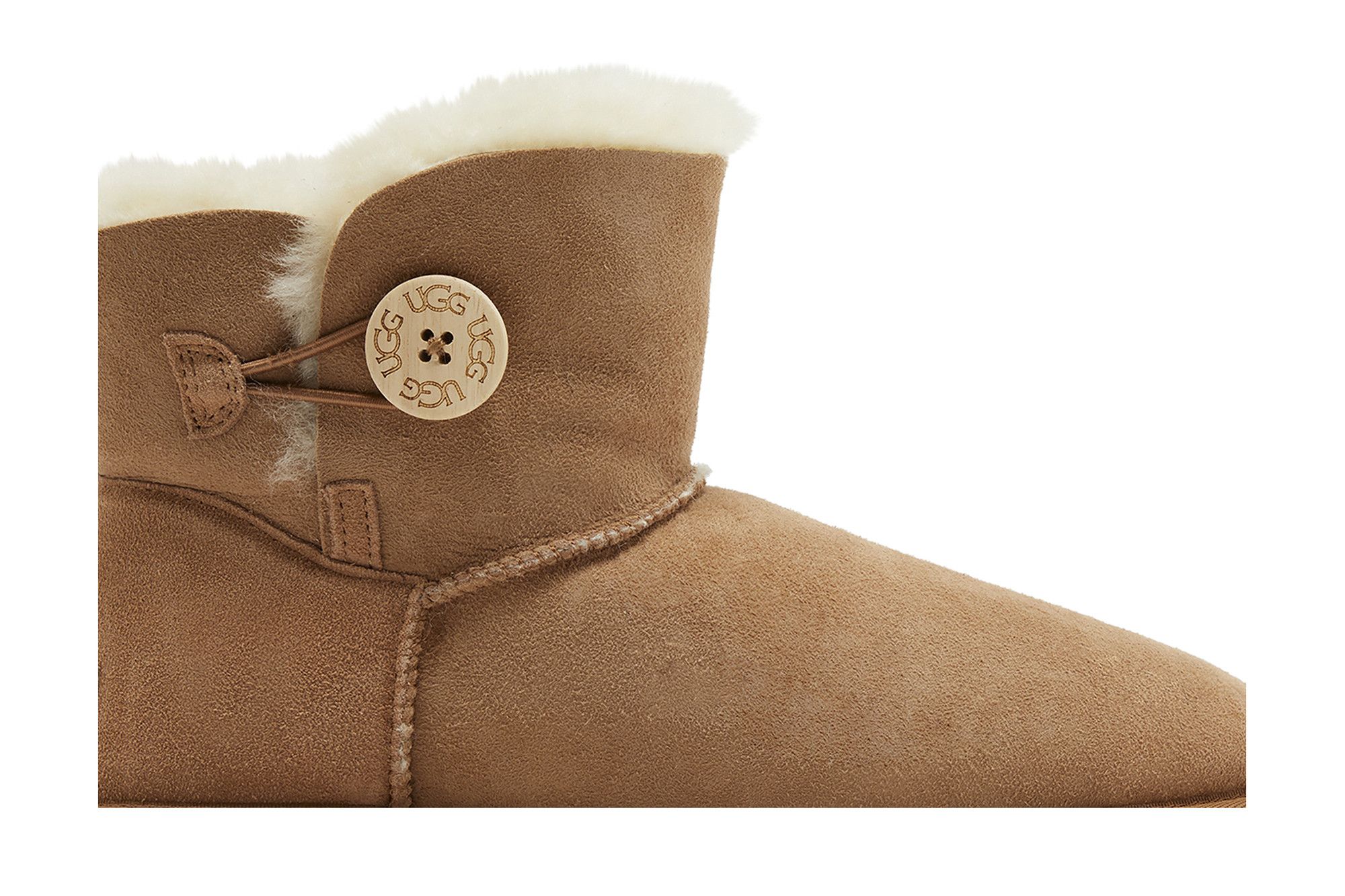 Lookbook (W) UGGミニベイリーボタンII チェスナット 1016422-CHE