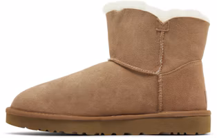 Shop (Women) UGG Mini Bailey Button II Chestnut 1016422-CHE