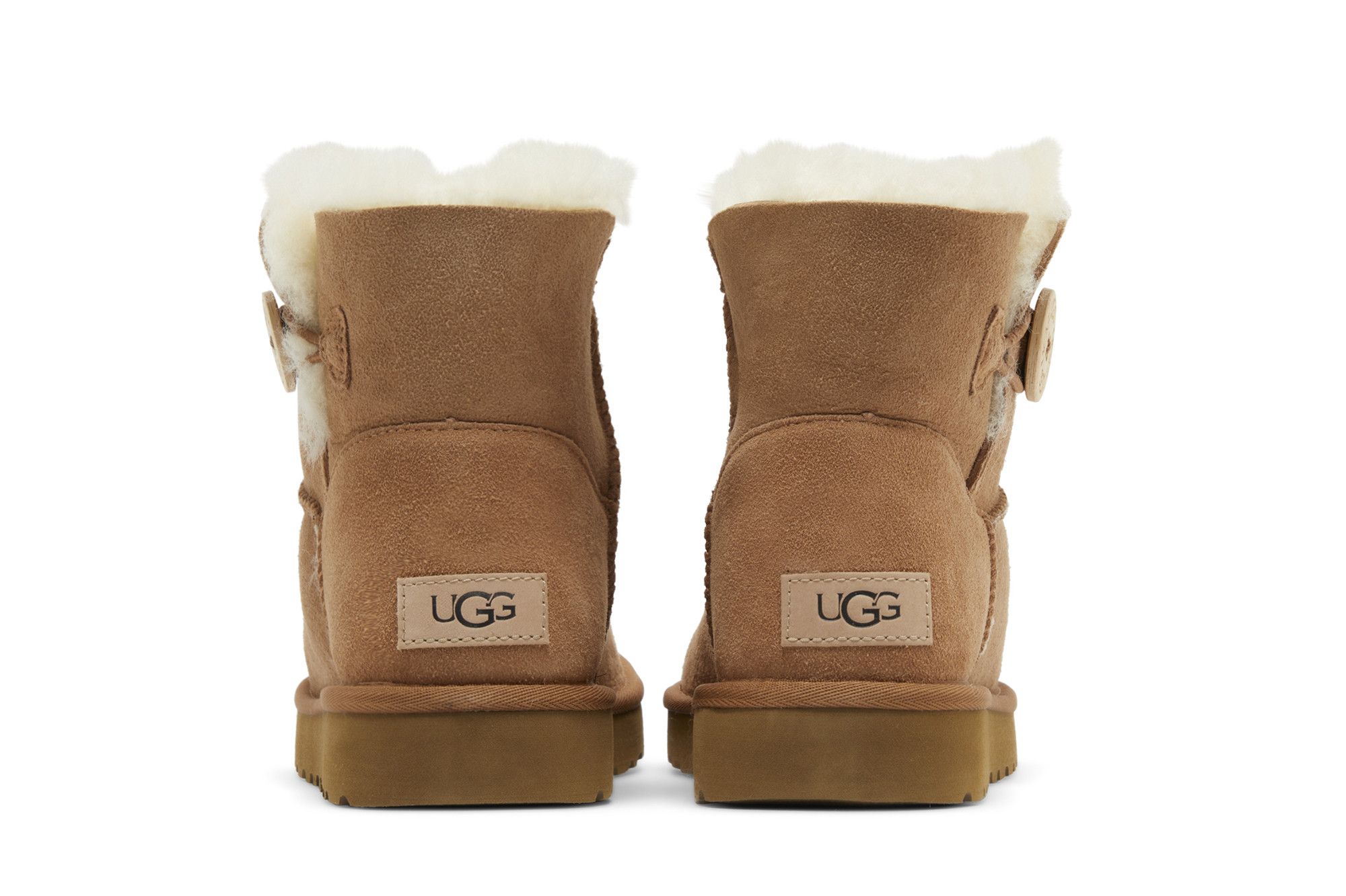 Sizing (W) UGGミニベイリーボタンII チェスナット 1016422-CHE