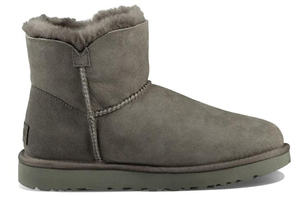 (Women) UGG Mini Bailey Button II Grey 1016422-Grey Order (Women) UGG Mini Bailey Button II Grey 1016422-Grey