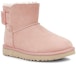 Lookbook (W) UGG Mini Bailey Fesyen Buckle 'Light Pink' 1107957-LSS