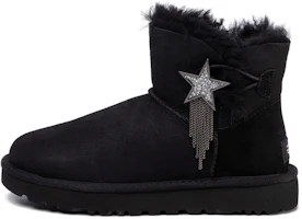 (Women) UGG Mini Bailey Star Snow Boots Black 1108930-BLK (Women) UGG Mini Bailey Star Snow Boots Black 1108930-BLK