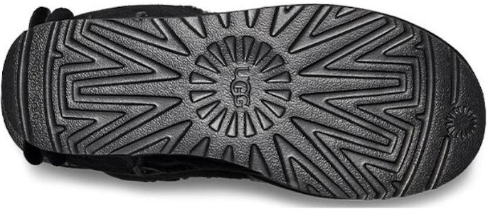 UGG 雙層牛皮 圓頭套筒 矮筒 雪地靴 女款 黑色 Shop UGG 雙層牛皮 圓頭套筒 矮筒 雪地靴 女款 黑色