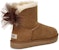 (W) UGG Mini Bailey Tulle Bow 'Coklat' 1019994-CHE
