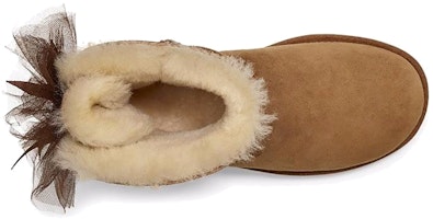 (W) UGG Mini Bailey Bow Tulle 'Coklat' 1019994-CHE Shop (W) UGG Mini Bailey Bow Tulle 'Coklat' 1019994-CHE