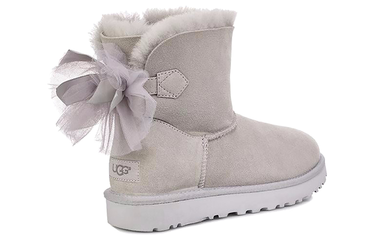 Lookbook (W) UGG Mini Bailey Nœud en Tulle ''Gris'' 1019994-GRV