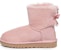 (W) UGG Mini Bailey Bow II But Salji Wanita Merah Jambu 1016501-PCRY