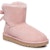 (W) UGG Mini Bailey Bow II But Salji Wanita Merah Jambu 1016501-PCRY
