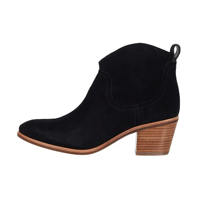 (W) UGG Mini Boot 'Black Side-Zip'