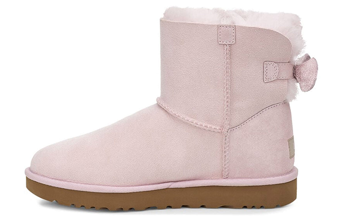 (Women) UGG Mini Bow Boot 'Pink Snow' 1103529-SLPN