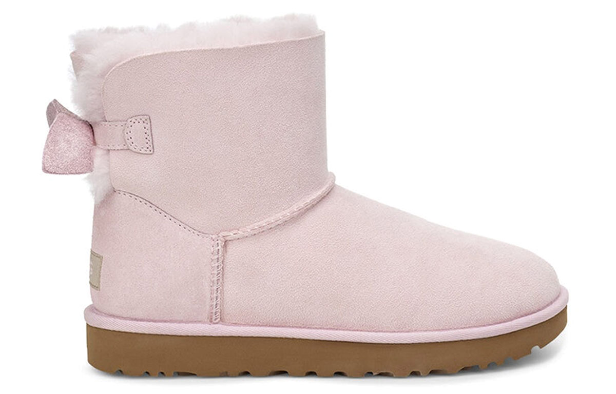 Order (W) UGG 미니 보우 부츠 '핑크 스노우' (UGG Mini Bow Boots 'Pink Snow') 1103529-SLPN
