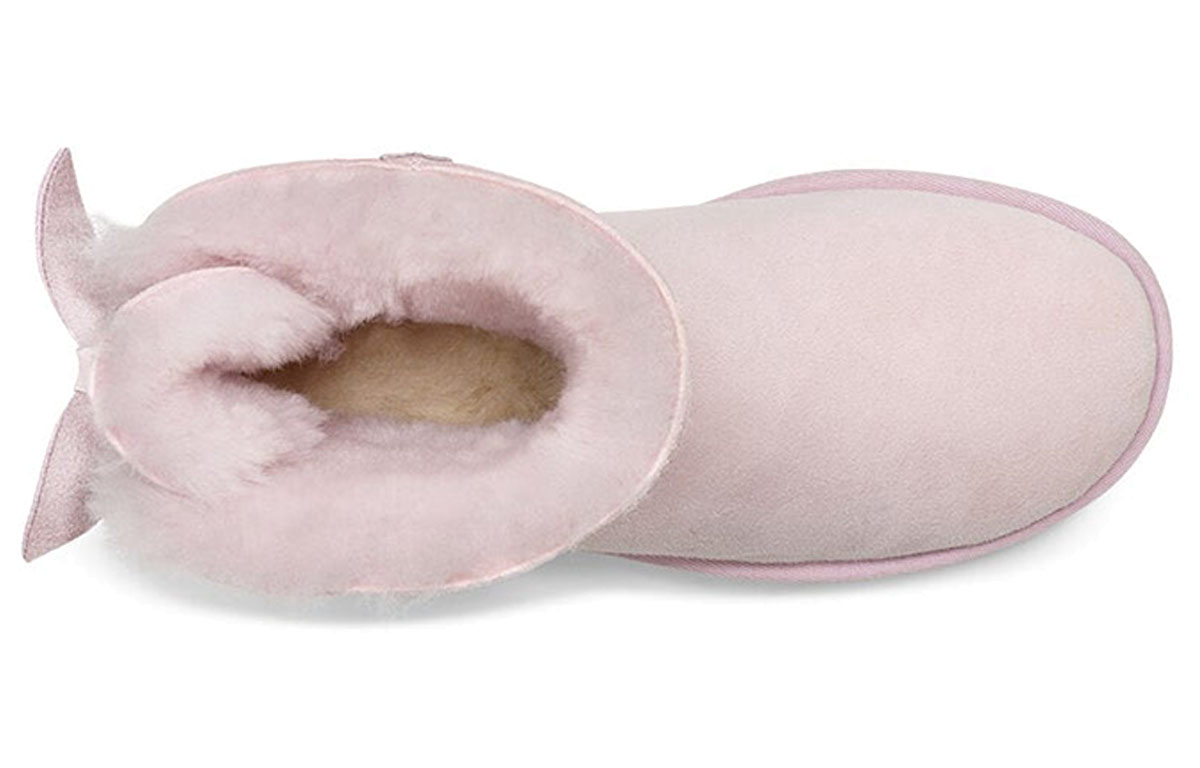 Purchase (W) UGG 미니 보우 부츠 '핑크 스노우' (UGG Mini Bow Boots 'Pink Snow') 1103529-SLPN