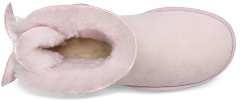 Purchase UGG 麂皮蝴蝶結迷你靴 雪靴 女款 粉色