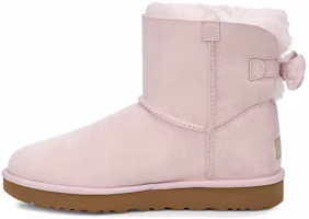 (Women) UGG Mini Bow Boot 'Pink Snow' 1103529-SLPN (Women) UGG Mini Bow Boot 'Pink Snow' 1103529-SLPN