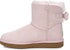 (W) UGG Mini Bow Boot 'Pink Snow' - But Kasut UGG Mini Riben 'Pink Snow' 1103529-SLPN