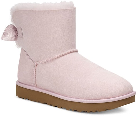 (Women) UGG Mini Bow Boot 'Pink Snow' 1103529-SLPN Lookbook (Women) UGG Mini Bow Boot 'Pink Snow' 1103529-SLPN