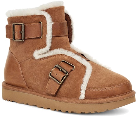 (W) UGG Dune Mini Buckle Boot Fleece Lined Coklat 1119431-CHE Lookbook (W) UGG Dune Mini Buckle Boot Fleece Lined Coklat 1119431-CHE