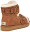 Shop (W) UGG Dune Mini Buckle Boot Fleece Lined Coklat 1119431-CHE